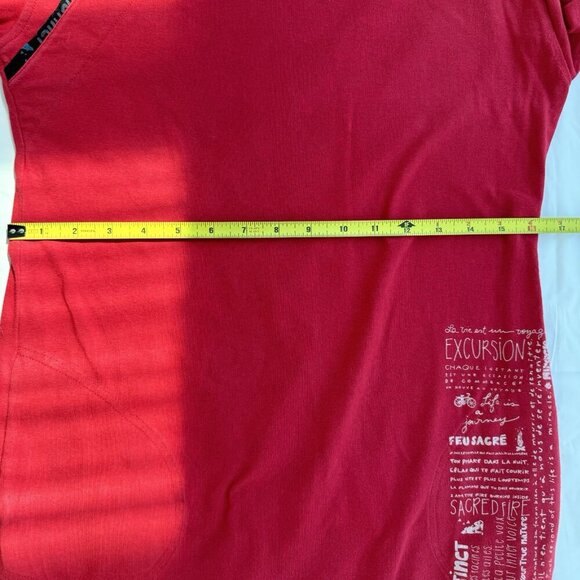 Message Factory Women Red Tunic Long Sleeves Size Medium - Picture 13 of 15